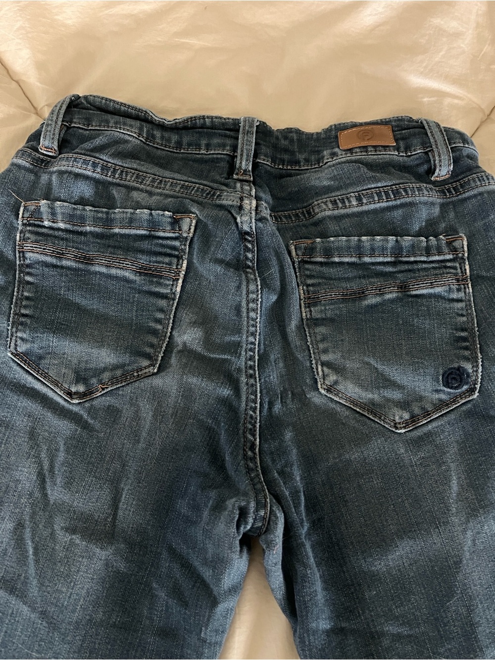 Denim Fueled women’s skinny blue jeans size 5